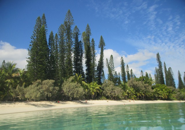 île des Pins baie de Kanuméra